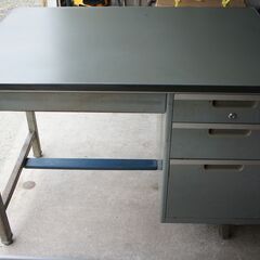 スチールデスク旧JIS規格品（JIS1972NIK）片袖机 3段...