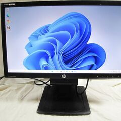 【動作確認済み】HP Compaq LA2306x/ 高さ調整 縦回転/ VGA/ DVI/ DP/ 液晶モニターの画像