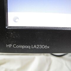 【動作確認済み】HP Compaq LA2306x/ 高さ調整 縦回転/ VGA/ DVI/ DP/ 液晶モニターの画像