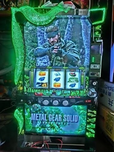 メタルギア　パチスロ　実機