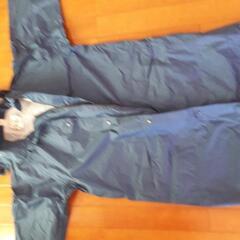 学校雨カッパの画像