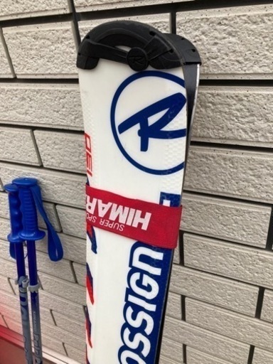 決まりました　スキー板、ストックセット　ROSSIGNOL ロシニョール (取引中)