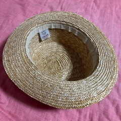 カンカン帽　麦わら帽子　ハット　レディース　女性の画像