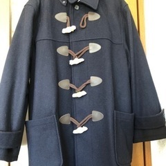 wool90％ダッフルコート  未使用の画像