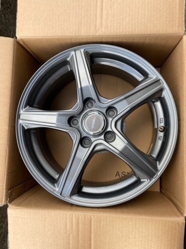 TOPRUN ブリヂストン 16インチアルミホイール4本セット 5穴114.3 6.5J オフセット54