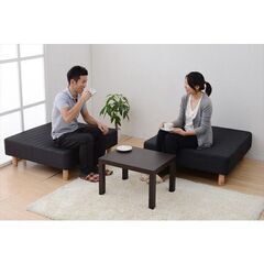 脚付きマットレス（分割式）（説明追加）の画像