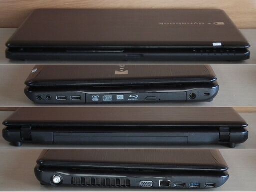 【SSD256GB搭載WIN11Home64bit 東芝 Dynabook T551/T6CB Core-i3/ﾒﾓﾘ4GB/Offi