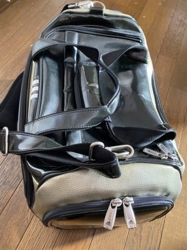 完全受注製品　レア　adidas 2WAYショルダーつきボストンバッグ　シューズ収納つき