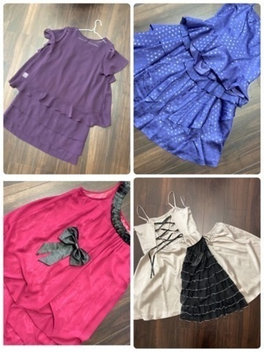 パーティードレス4点　大きいサイズ