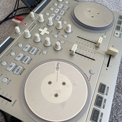 【ジャンク品】Vestax DJコントローラー Spin2 シルバー の画像
