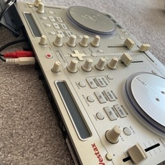 【ジャンク品】Vestax DJコントローラー Spin2 シルバー の画像