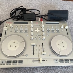 【ジャンク品】Vestax DJコントローラー Spin2 シルバー 
