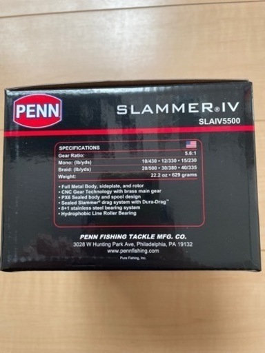 PENN(ペン) SLAMMER IV(スラマー 4) 5500