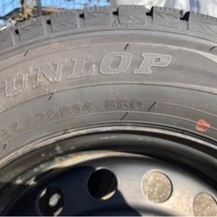 スキーシーゼンに最適 「値下げ」ダンロップ　DUNLOP 185...