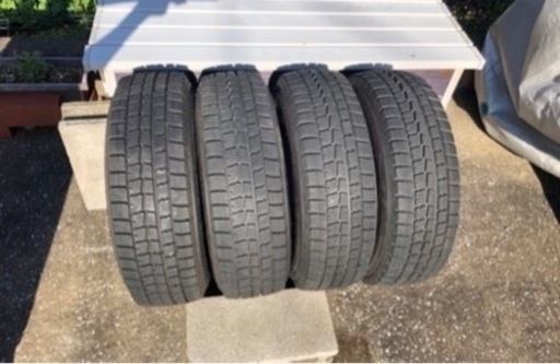 スキーシーゼンに最適 「値下げ」ダンロップ　DUNLOP 185/70 R14 