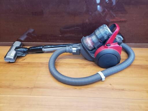 【和歌山市六十谷】Panasonic サイクロン式掃除機 エコナビ搭載 MC-SR20G-R