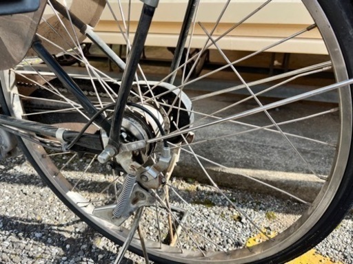 (ジャンク)子供乗せ 電動アシスト付自転車 パナソニック 黒