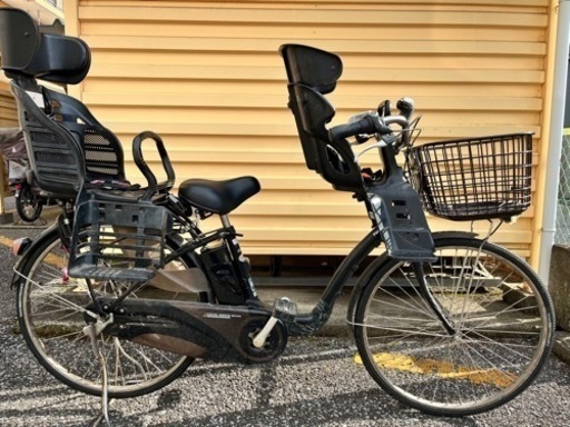 (ジャンク)子供乗せ 電動アシスト付自転車 パナソニック 黒