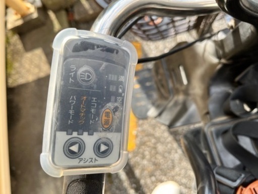 (ジャンク)子供乗せ 電動アシスト付自転車 パナソニック 黒