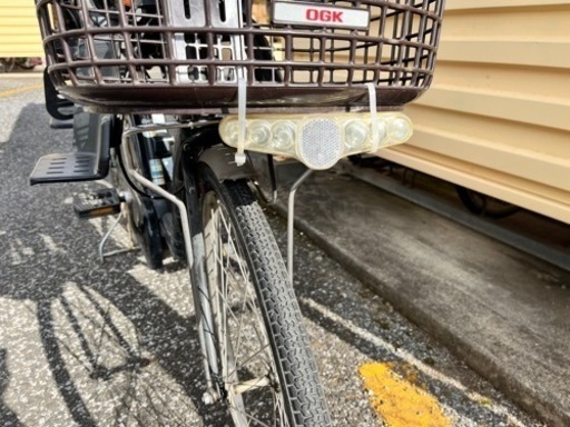 (ジャンク)子供乗せ 電動アシスト付自転車 パナソニック 黒