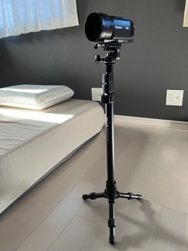 【美品】Panasonic 4K, 三脚付き