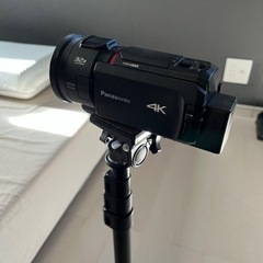 【美品】Panasonic 4K, 三脚付き