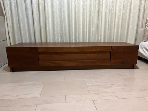 【美品】180 テレビ台　ウォールナット※商談中（1/8まで）