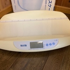 中古タニタ デジタルベビースケール 赤ちゃん体重計の画像