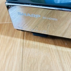 【受け渡し予定者決まりました】シャープ　Blu-rayレコーダー　BD-HDW55の画像