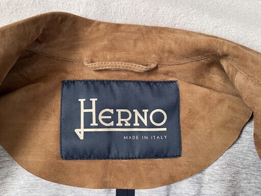 Hernoメンズレザージャケット