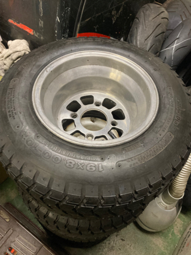 ジャイロ　10インチ新品タイヤ付き