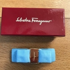 値下げ【箱付き】フェラガモ　バレッタ　