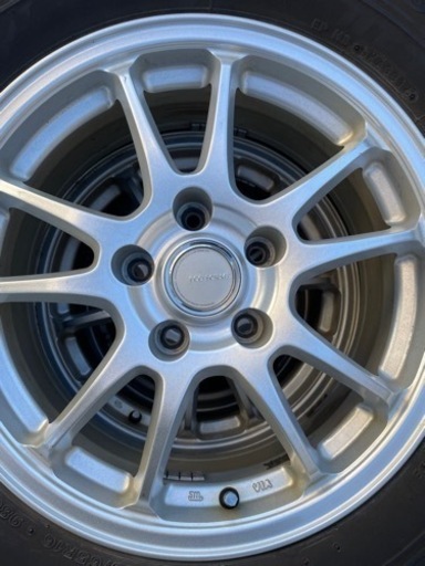 【美品】16インチ　アルミホイール　タイヤ付き