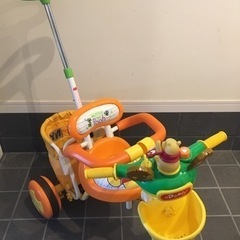 （値下げ）プーさん三輪車