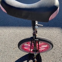 一輪車　スタンド付きの画像
