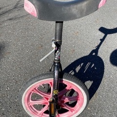 一輪車　スタンド付き
