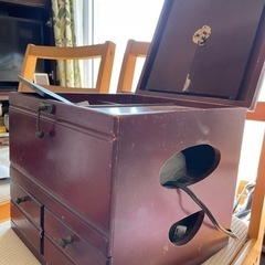 家具調　鏡台の画像