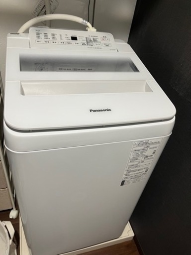 Panasonic2019年製 パナソニック 全自動洗濯機 NA-FA70H7 7kg ホワイト