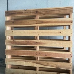 【引取限定】100cm×100cm 木製パレット  2枚