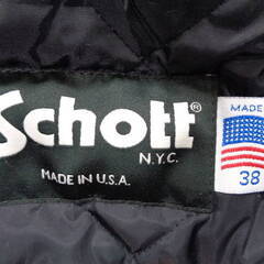 新品保管品　Schott ショット　シングル ピーコート 　75624 OXG　サイズ：38　アメリカ製の画像