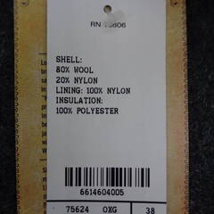 新品保管品　Schott ショット　シングル ピーコート 　75624 OXG　サイズ：38　アメリカ製の画像