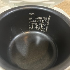 【受け渡し予定者確定済】象印（ZOJIRUSHI） マイコン炊飯ジャー　極め炊き／NL-BC05-WAの画像