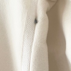 完売品ビッグロゴ【新品未使用袋付き】Y-3 adidas ニットカーディガン　ホワイトの画像