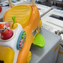 【リサイクルショップどりーむ天保山店】●6006●　アンパンマン手押し車　ギミック多数　シール剥がれ有　の画像