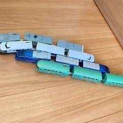 値下げ！プラレール 車両セット （山手線、あそぼーい、ソニック、ゆふいんの森）転売可の画像