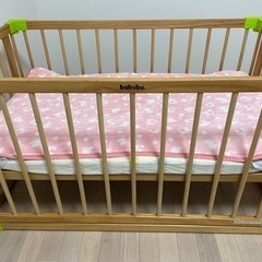 【早い者勝ち】Babubuベビーベッド babubu. バブブ ベビーベッド(ゲートパネル付き) | こどもと暮らし