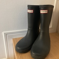 無料！HUNTER キッズ　長靴　18.5cm