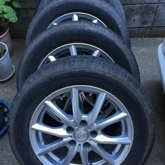 スタッドレスとアルミホイール4本セット　185/65R15
