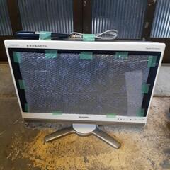 2009年製　26インチ　SHARP　液晶テレビ　白