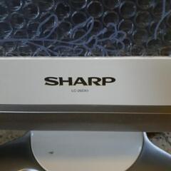 2009年製　26インチ　SHARP　液晶テレビ　白の画像